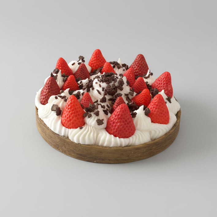 TORTA PANNA E FRAGOLA